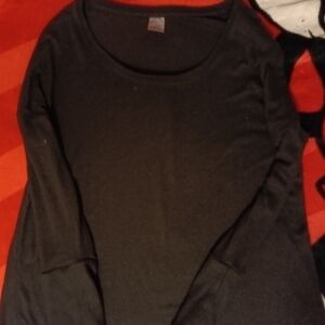 Black Long Sleeve Top